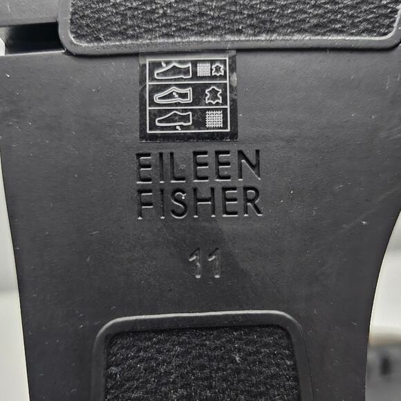 NEW Eileen Fisher Quill Ankle Bootie Womens 11 Rye Brown Knit Wedge Platform - Picture 12 of 13